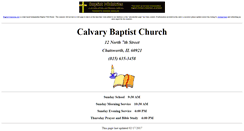 Desktop Screenshot of chatsworth-il.calvary-baptist-church.us